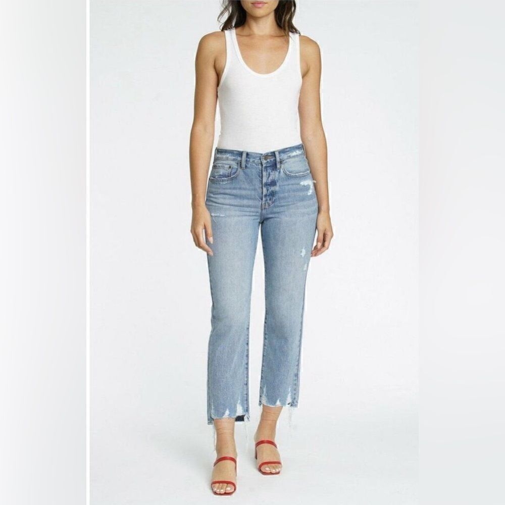 Pistola Charlie High Rise Straight Leg in Ruthless Size 32/14 NWT - Picture 2 of 9